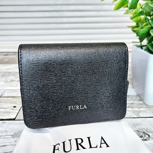 NIB Furla Classic Trifold Leather Wallet